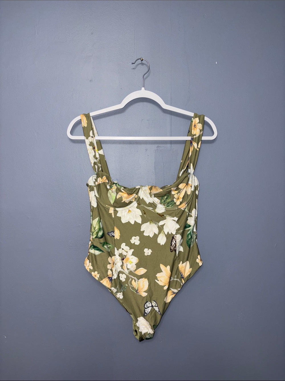 WeWoreWhat • Green Printed Swimsuit